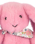 Peluche Lapin Fleurette grenadine 25 cm – tout doux dès la naissance