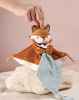 Doudou attache-sucette renard Timo – taille 20 cm