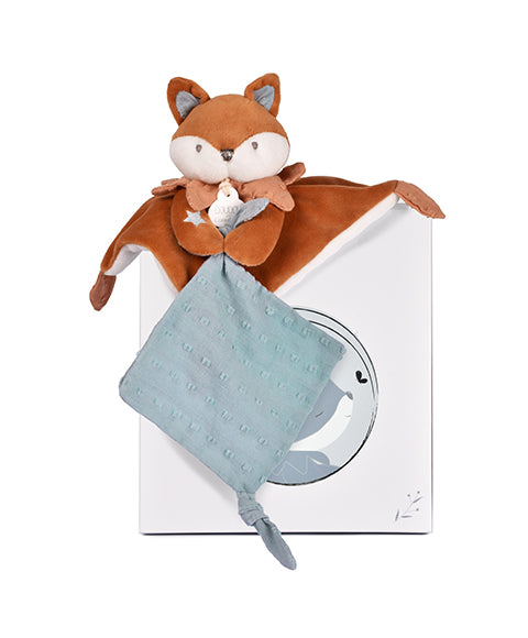 Doudou attache-sucette renard Timo – doudou attache-sucette Doudou et Compagnie