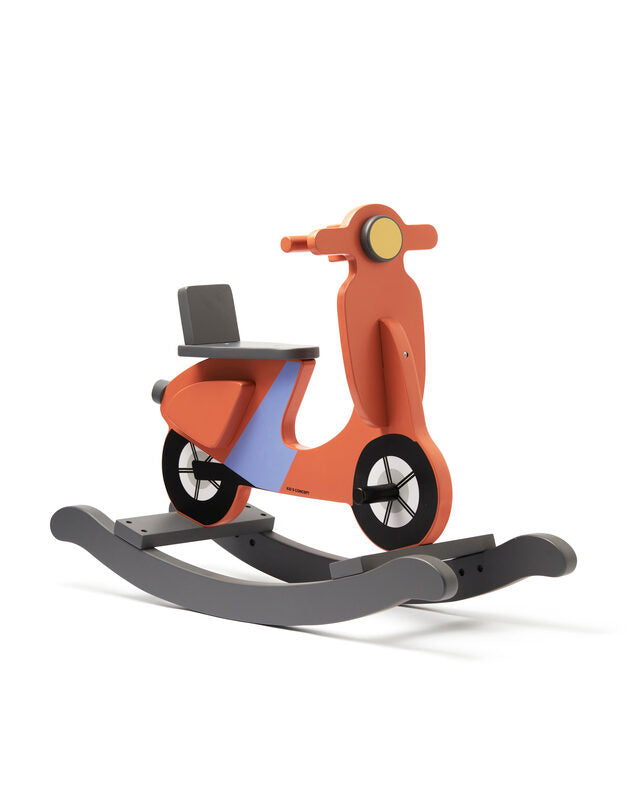 Rusty rocking scooter