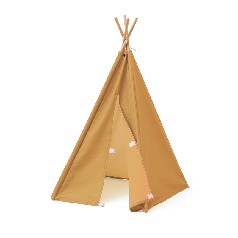 Tente tipi mini jaune