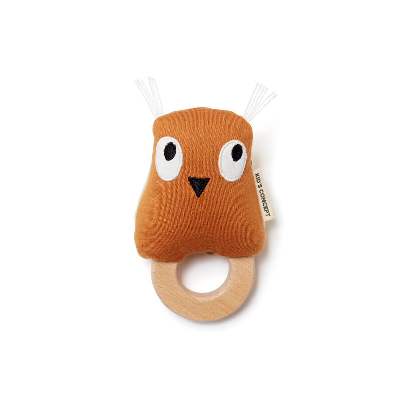 EDVIN rust owl rattle