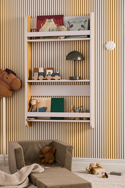 Porte livres gris moutarde STAR