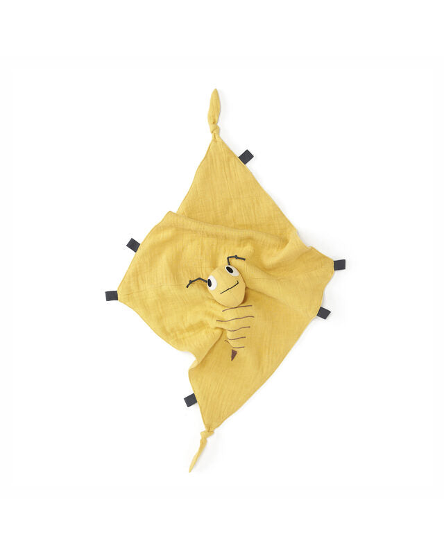 EDVIN Bea the bee comforter/blanket toy