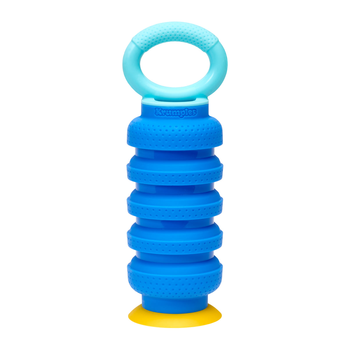 Krumples Plungy bleu cosmique, vue de détail
