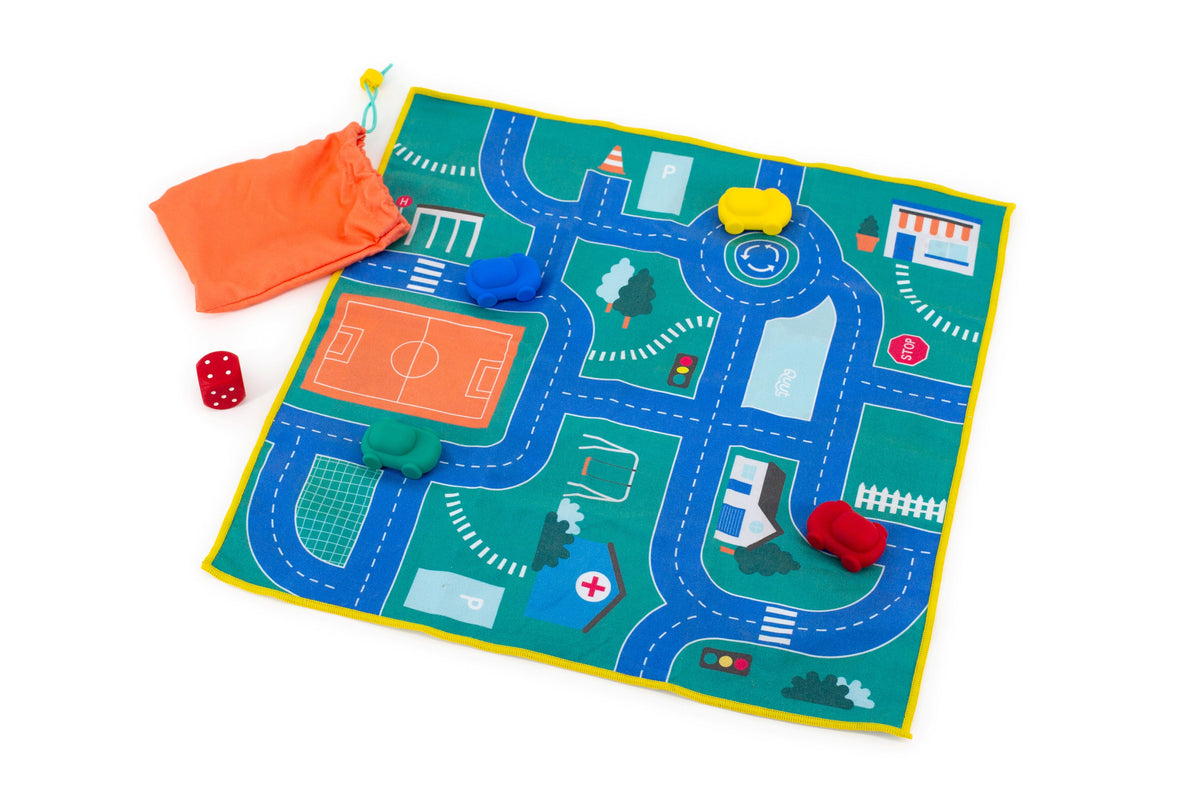 Jeu de voyage Pole Position, plateau de course et pions