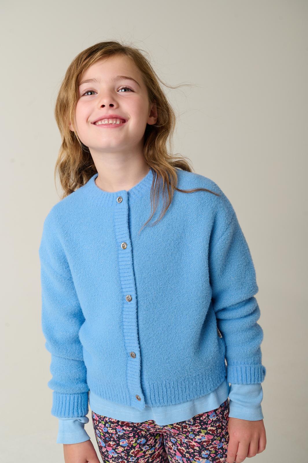 Cardigan (Knit) Sourire deux little boy blue