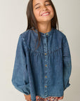 Top Delphine denim medium used