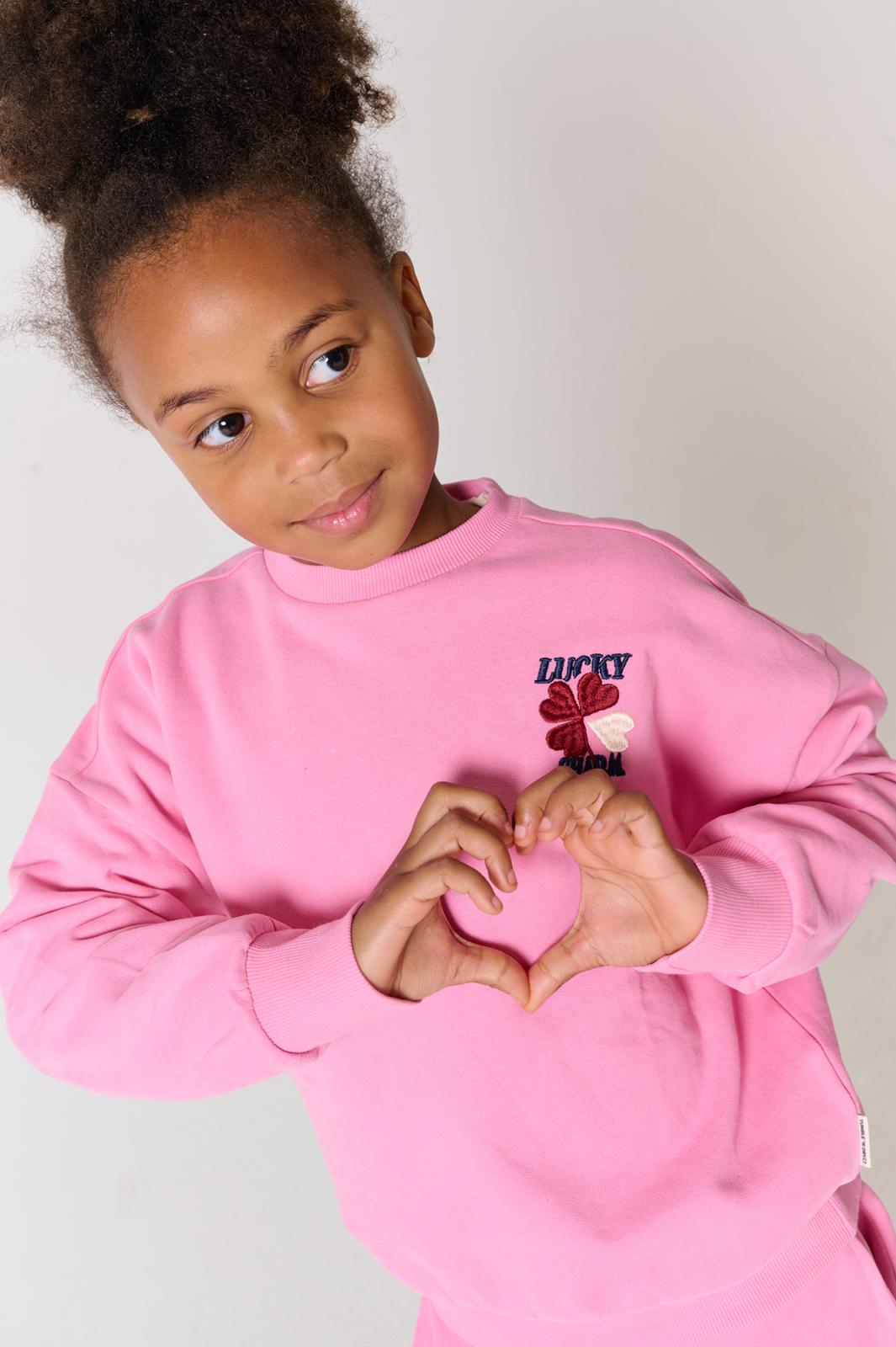 Sweatshirt Rosalie sachet pink