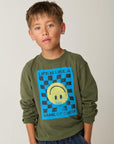Long sleeve t-shirt Cardiff central green