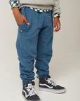 Sweatpants Southend blue wing teal