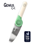 Couteau éducatif Genius Cut - Vert Coton – couteau éducatif enfant Les Petits Architectes