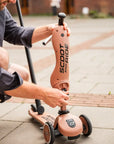 Trottinette évolutive bébé Highwaykick 1 Push and Go Mocha Scoot & Ride, conception 2-en-1