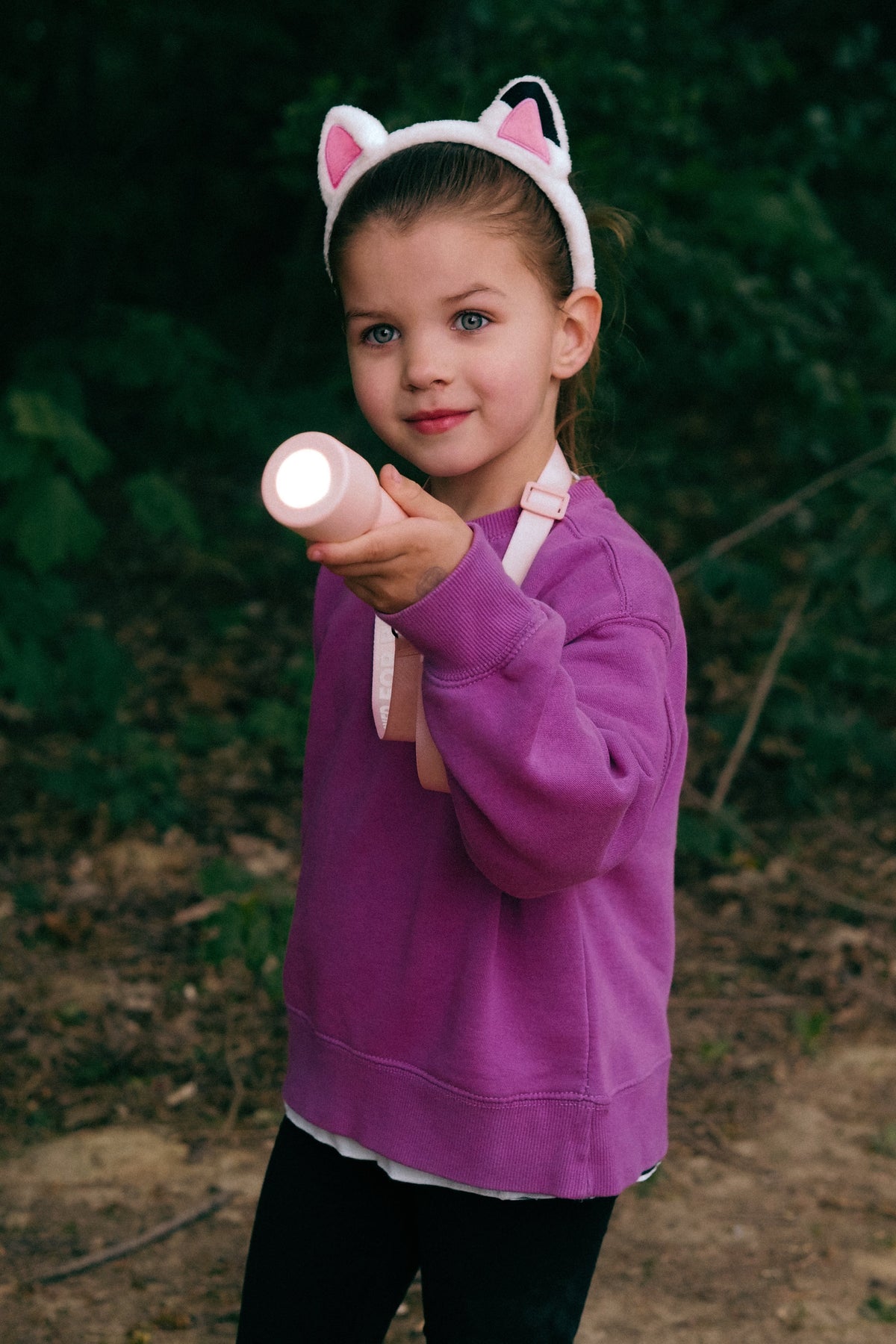 Lampe torche veilleuse rose pour enfant Glowy MOB, vue 8