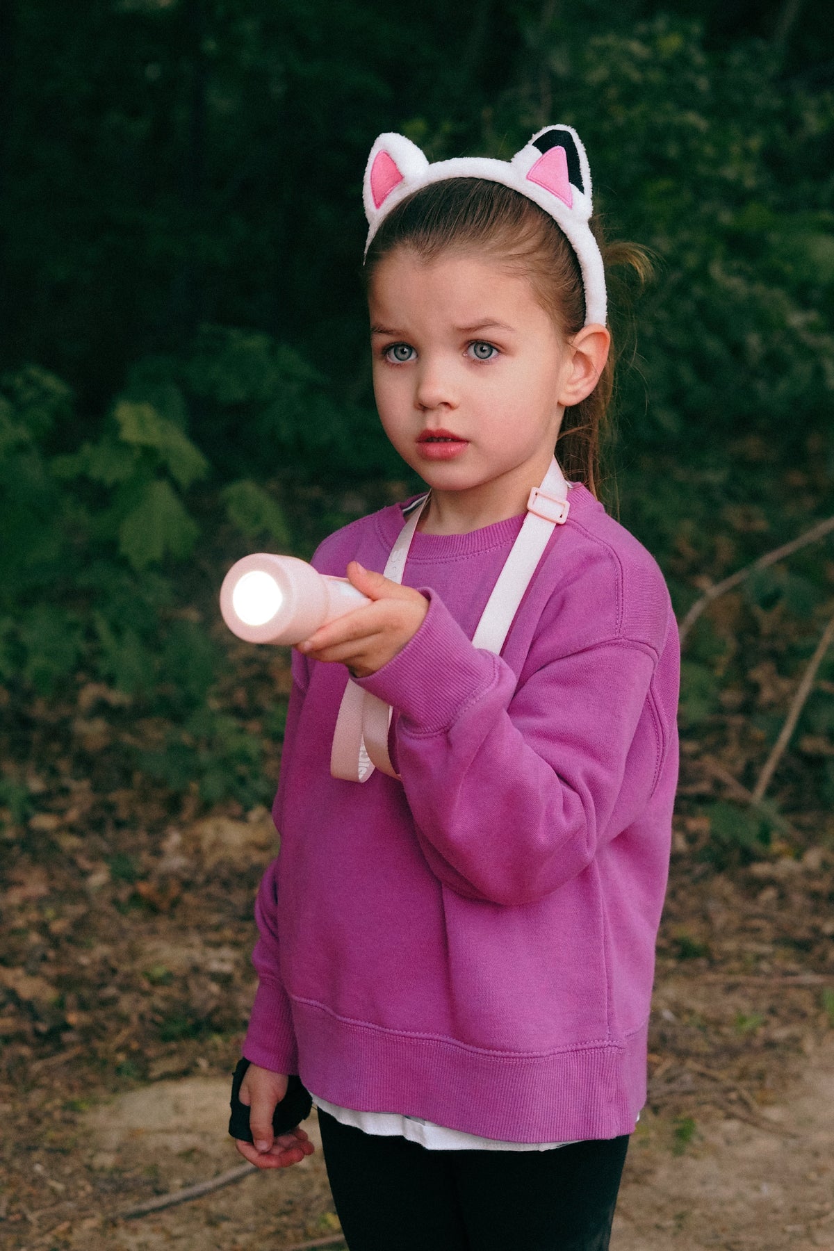 Lampe torche veilleuse rose pour enfant Glowy MOB, vue 10