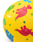Dinos Yellow Ball - 18cm Yellow Dinosaur Ball