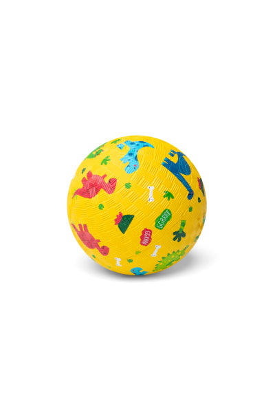 Dinos Yellow Ball - Balle Dinosaures Jaune 13cm