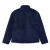 Veste teddy LEGO® LWSAKU 206 marine et gris pour enfant - LEGO® kidswear