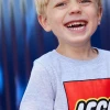 T-shirt LEGO® LWTANO 631 gris chiné - 7 % polyester