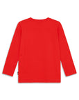 T-shirt Ninjago LEGO® LWTAFFY 622 rouge - coton 100 % doux pour un confort toute la journée