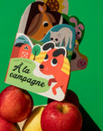 À la campagne, imagier bébé tout-carton Marcel & Joachim : dès la naissance