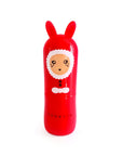 Baume à lèvres enfant mangue exotique rouge Inuwet Bunny Christmas, lapin de la collection de Noël
