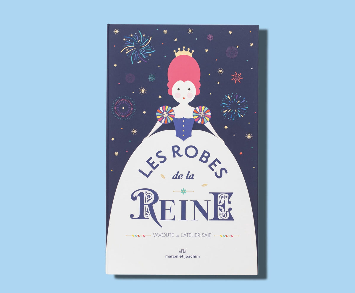 Livre animé à flaps Les Robes de la Reine de Atelier Saje, Marcel &amp; Joachim : robes magiques animées
