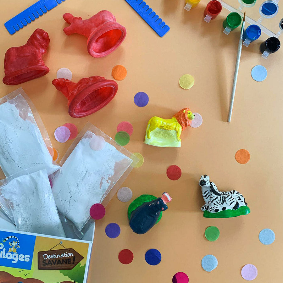 Mako moulages Destination savane (3 moules)