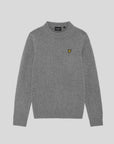 Melange Crew Neck Jumper Mid Grey Marl