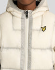 Translucent Parka Jacket Putty