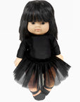 Gordis - Collection Halloween - Ensemble Sorcière Body, tutu et chaussons noir