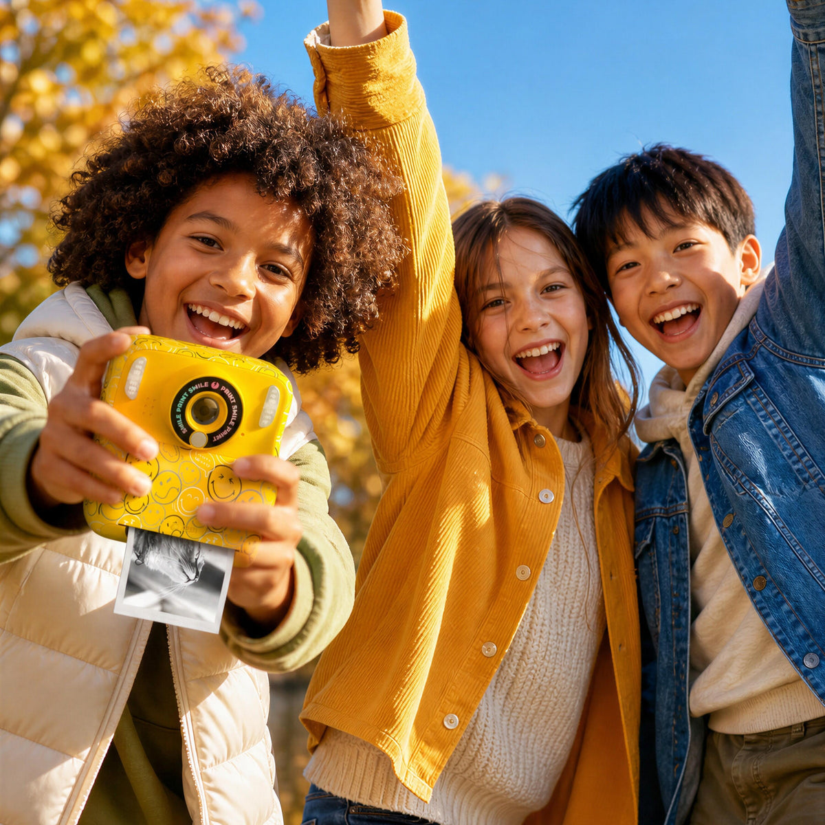 Appareil photo instantané bleu pour enfant Pixismiley Smiley World MOB, vue 6