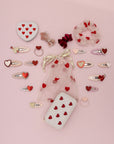 Scalloped Heart Clic Clacs