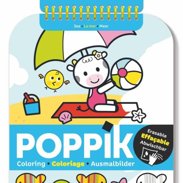 Coloring Sea Erasable – coloriage effaçable enfant Poppik