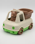 Cream Dump Truck
