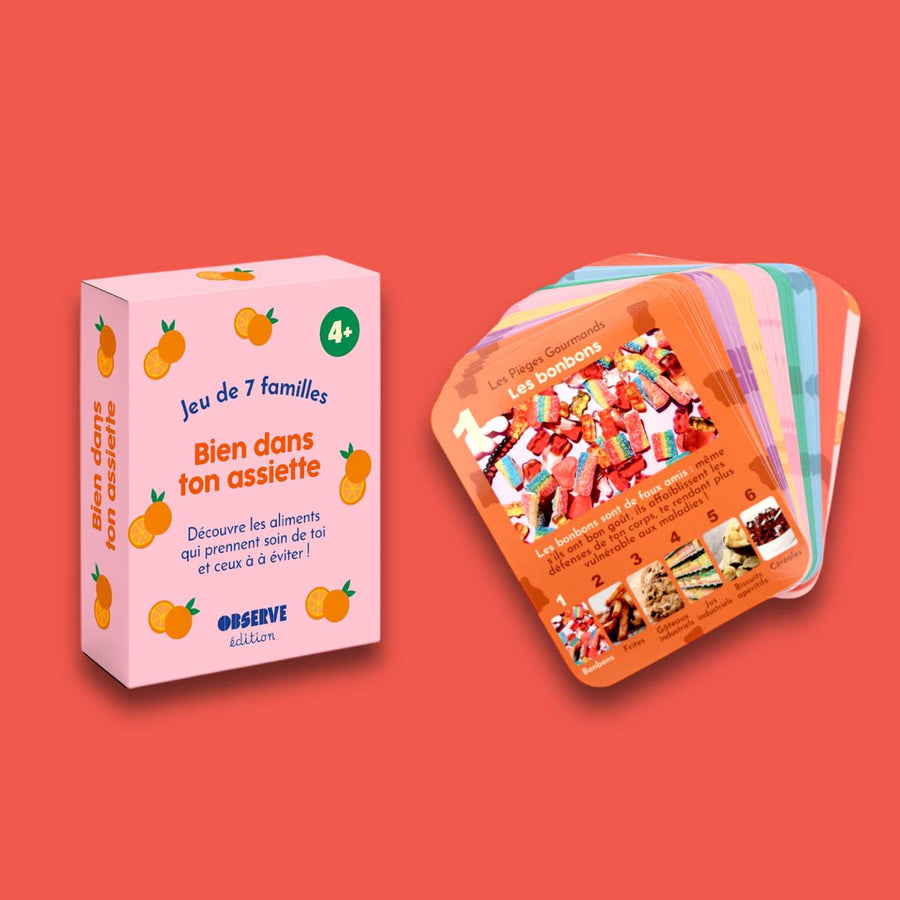 Jeu de 7 familles - Bien dans ton assiette - ALIMENTATION