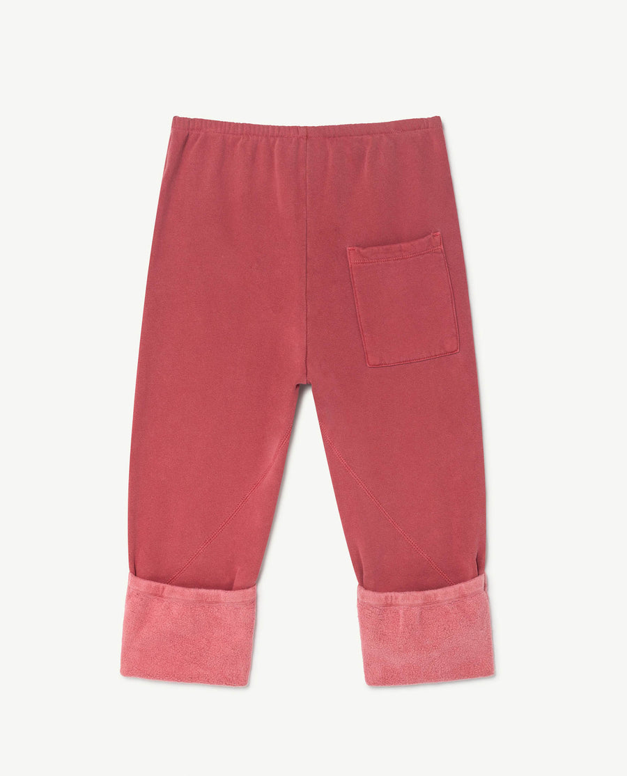 Magpie Kids Pants Red Animals