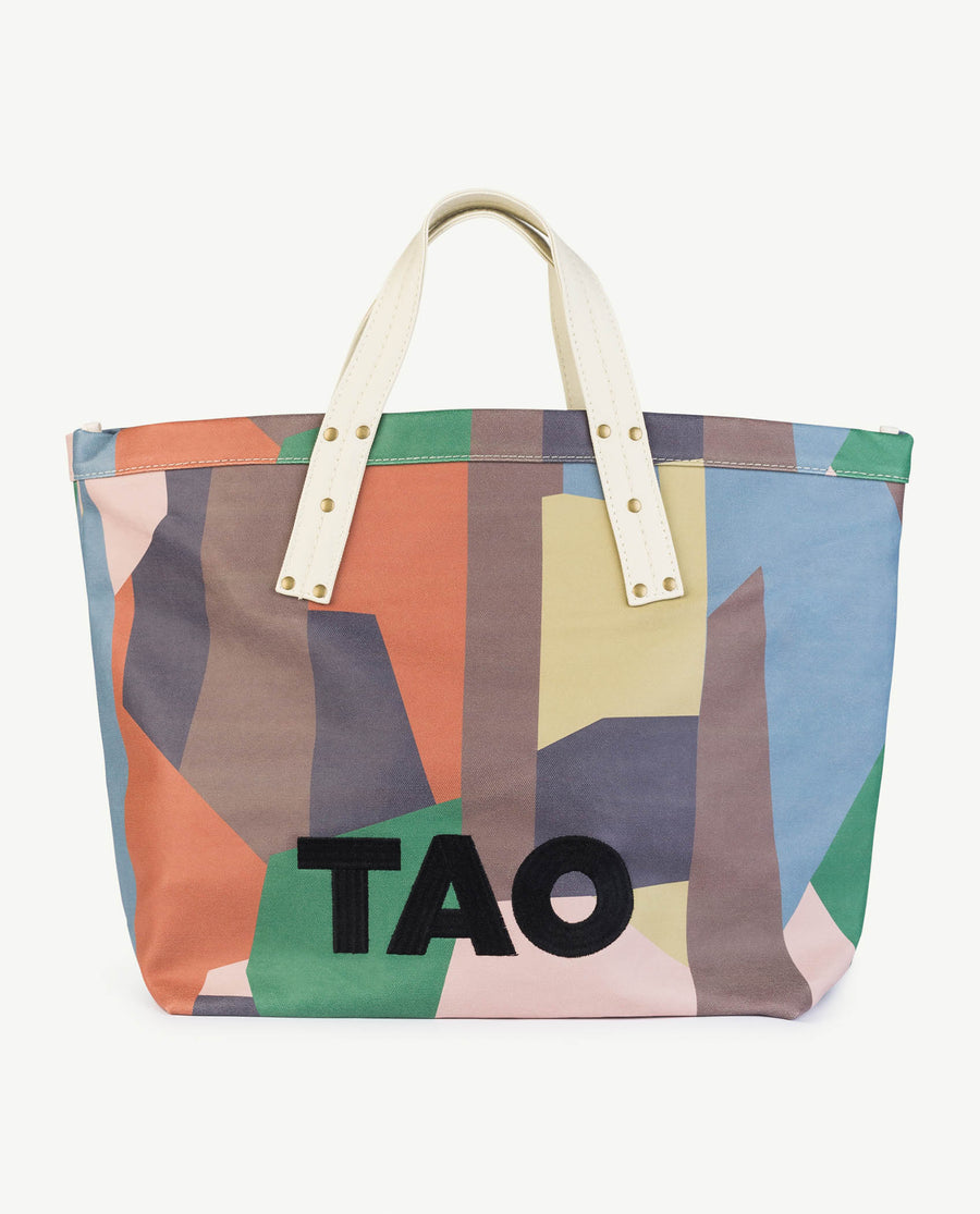 Totebag Onesize Bag Multicolor Geometric Os