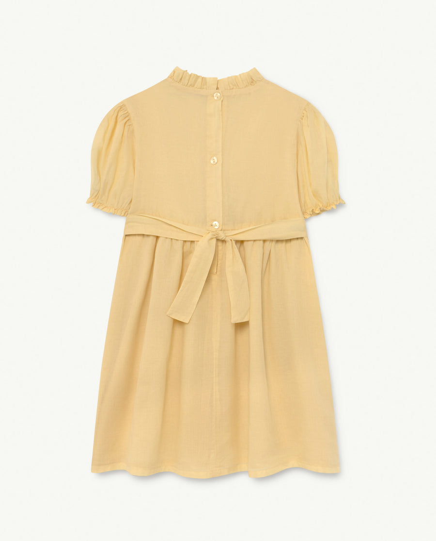 Mouse Kids Dress Yellow Logo