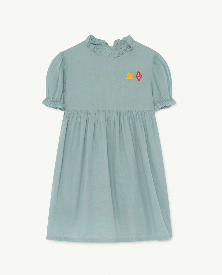 Mouse Kids Dress Blue Logo