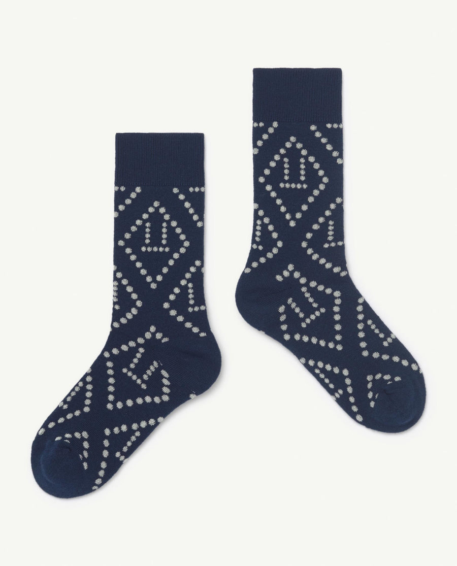 Skunk Kids Socks Blue