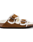 Arizona Suede Shearling Mink