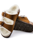 Arizona Suede Shearling Mink