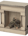 Miniature fireplace - Off-white