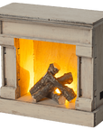 Miniature fireplace - Off-white