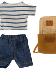 Clothes and bag, Big brother mouse