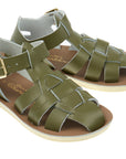 Salt Water - Sandals - Sandals Shark Olive