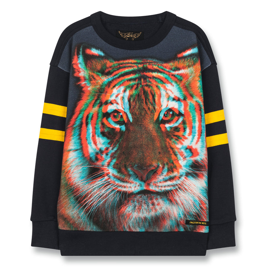 Sweatshirt Academy Super Navy Tiger