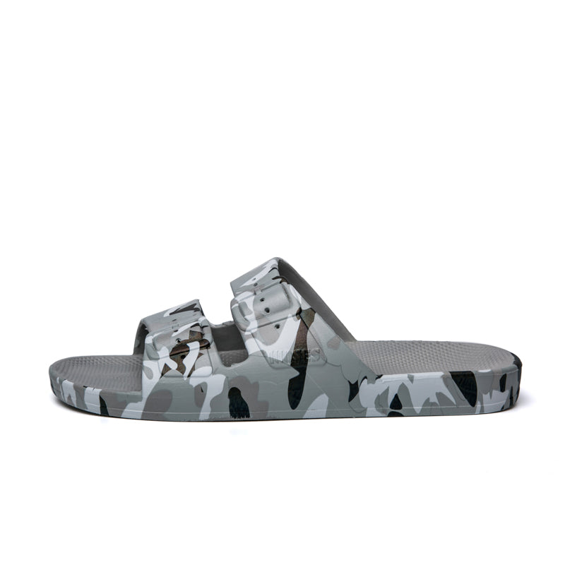 Slippers Freedom Moses Army Grey