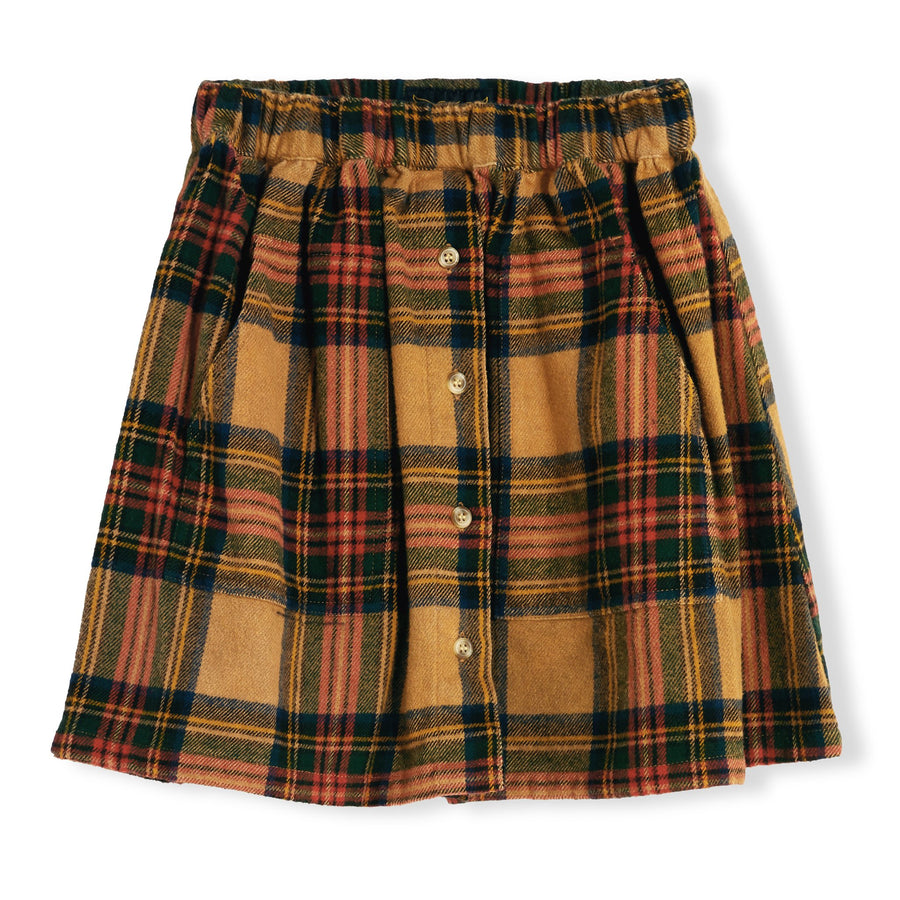 Ashby Walnut Checks - Skirt